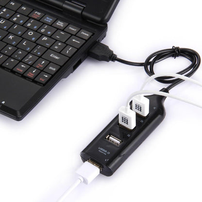 4-Port Usb 2.0 Hub 30Cm Cable Length - White