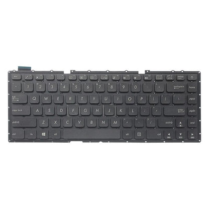 Us Keyboard for Asus Vivobook X441 Series - Black - White