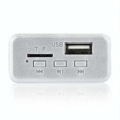12V Car Mp3 Player Board With Fm Radio Bluetooth Usb Tf Card - White