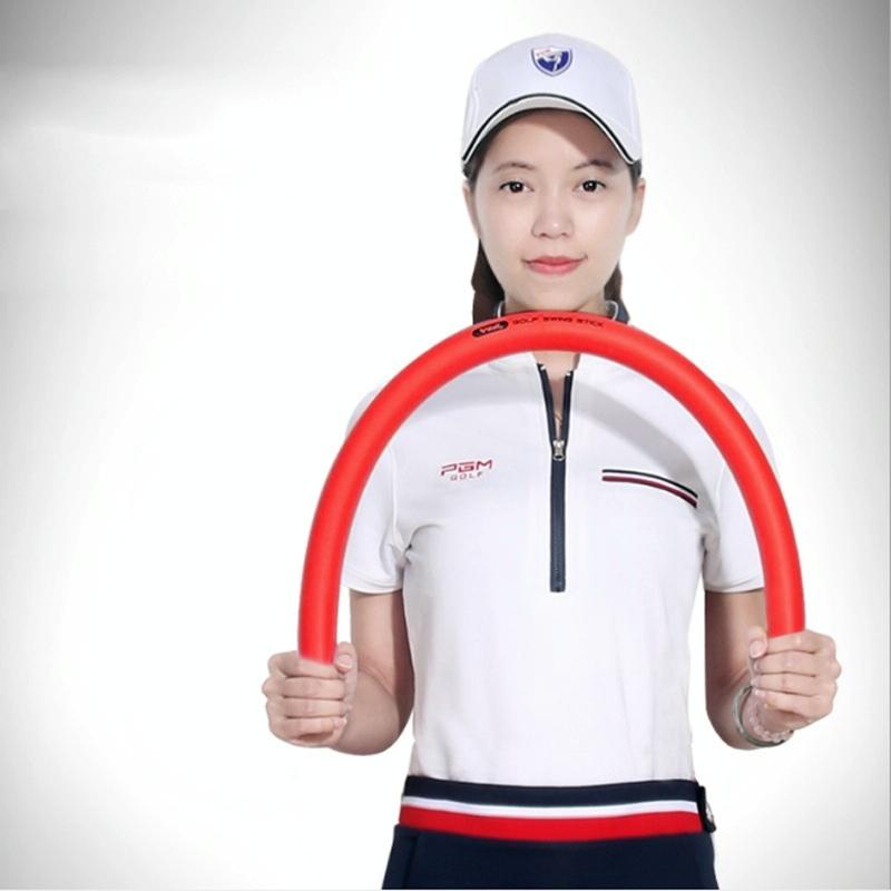 Versatile Golf Training Stick for Flexibility - 80 x 3cm Lightweight - Yellow