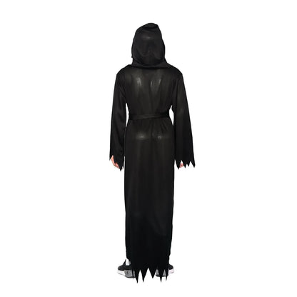 Scary Adult Glow in the Dark Party Costume Skeleton Reaper Halloween