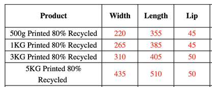 Enviro Recycled Courier Satchels Poly Mailer Bag Accredited Self Sealing Shipping - 5kg (510x435x50mm) - 750pcs