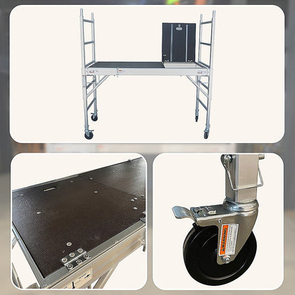 Professional Aluminium Safety Scaffolding Scaffold With Hatch