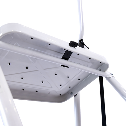 Foldable Non Slip 4 Step Steel Ladder