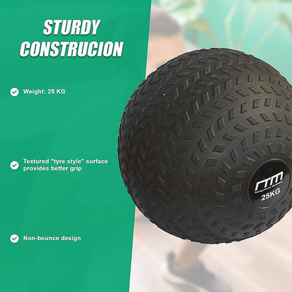 25kg Tyre Thread Slam Ball Dead Ball Medicine Ball for Gym Fitness