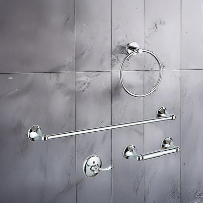 4 Piece Towel Bar Set Bath Accessories Bathroom Hardware