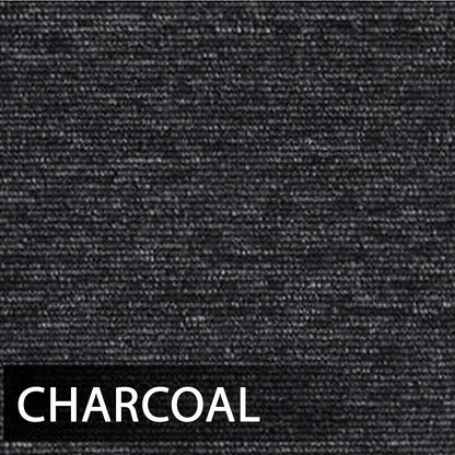 5m2 Box of Premium Carpet Tiles Commercial Domestic Office Heavy Use Flooring Charcoal