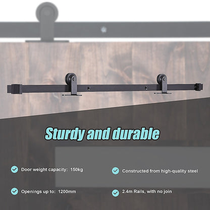2.4m Sliding Barn Door Hardware