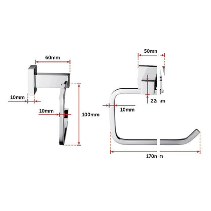 Classic Chrome Toilet Paper Holder Bathroom