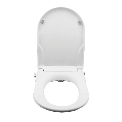 Non Electric Bidet Toilet Seat W/ Cover Bathroom Spray Water Wash