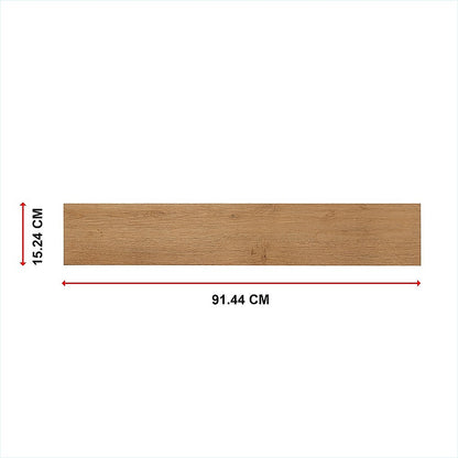 Vinyl Floor Tiles Self Adhesive Flooring Oak Wood Grain 16 Pack 2.3SQM