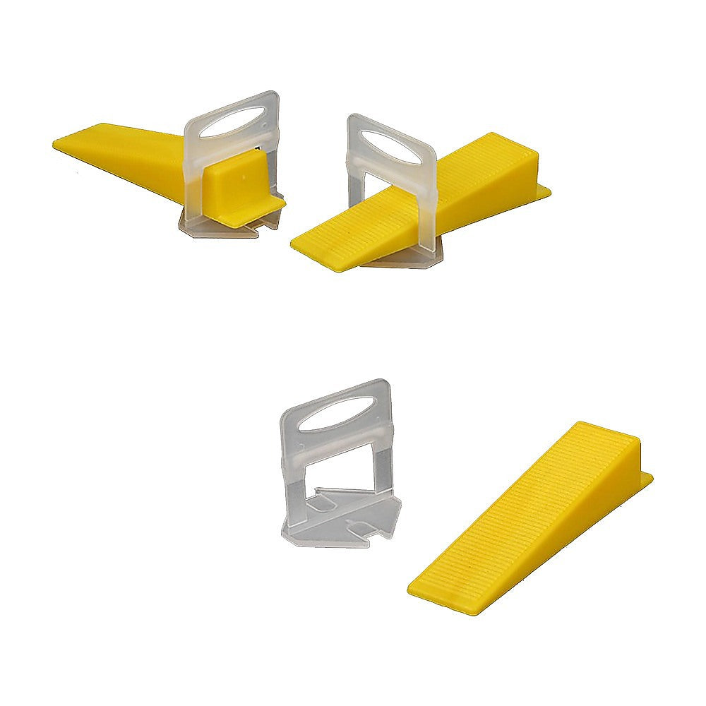 1000x Tile Leveling System Clips Levelling Spacer Tiling Tool Floor Wall