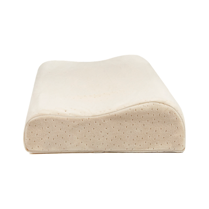 Pure Natural Latex Sleep Pillow Spine Support 30 x 50cm