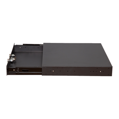 1U Locking Rack Mount Drawer Secure Steel Storage for 19" Network Server