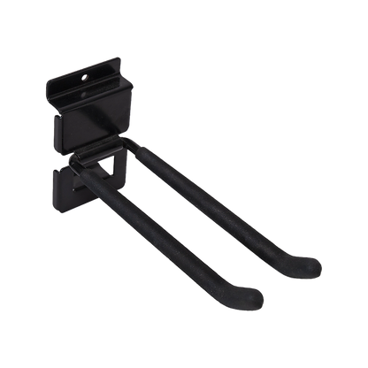 Garage Slatwall Retail Store Display Wall Mount Storage Double Hooks