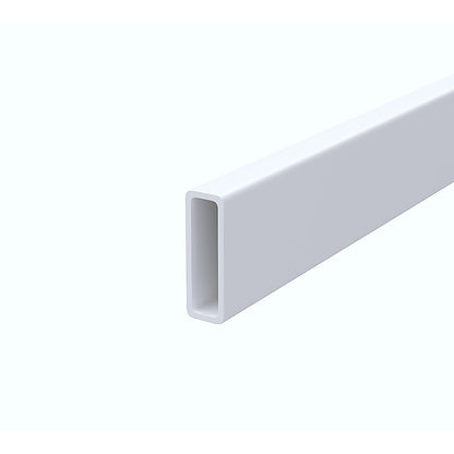 170cm Frameless Glass Sliding Shower Door with White Rail and Hardware