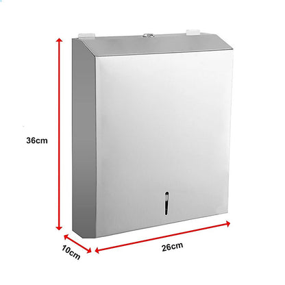 Paper Towel Dispenser Wall Mount Commercial Bathroom