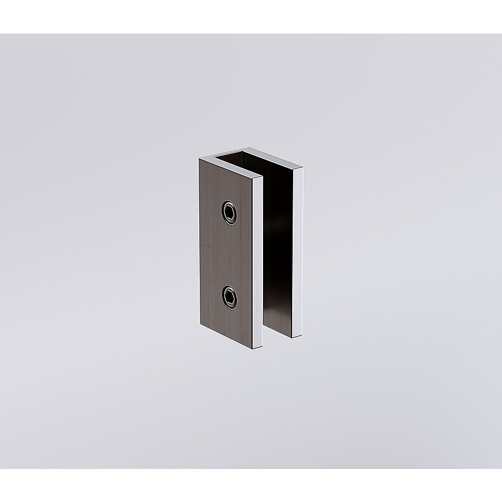 120x120cm Double Door Corner Shower with Gunmetal Brackets and SS Hinges, Round Handle