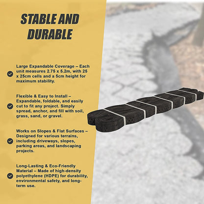 Geo Grid Ground Gravel Cell