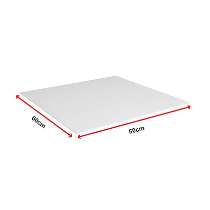 12x Smooth Drop Ceiling Tile 2ft x 2ft PVC Ceiling Panel