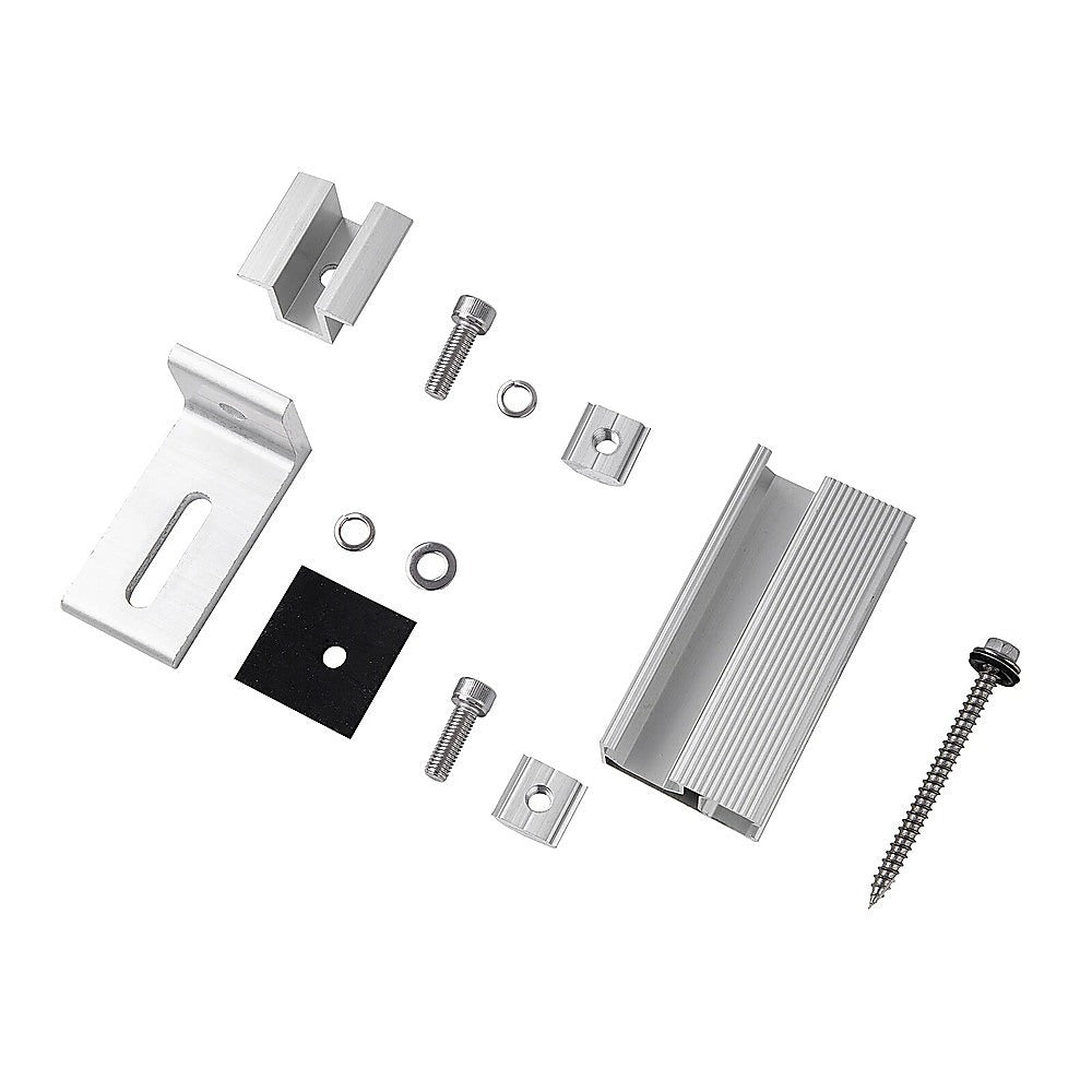 Solar Panel Roof Mount Kit – Universal Clamps & Brackets Set