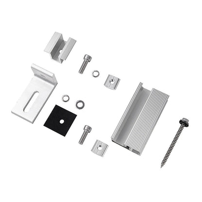 Solar Panel Roof Mount Kit – Universal Clamps & Brackets Set