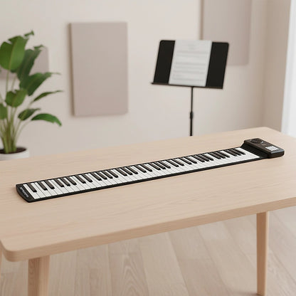 88 Key Portable Foldable Silicone Electronic Keyboard Piano Music
