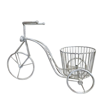 Country Garden Traingle w Basket Planter 35cm