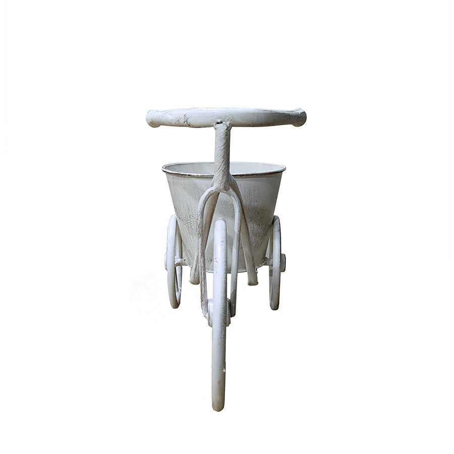 French Country Triangle w Pot Planter 21cm