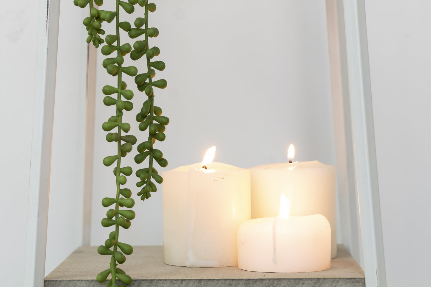 Faux Long String Of Pearls 74cm