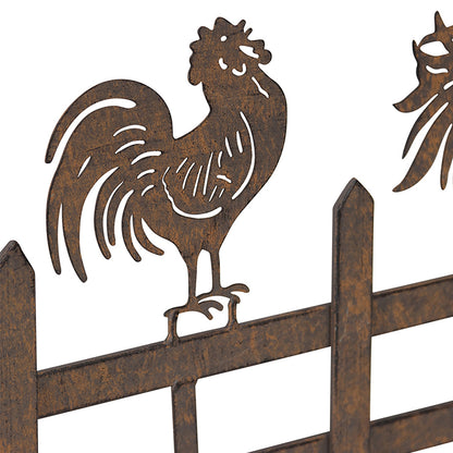 Chook Family 5 Hooks Wall Hanging 56cm