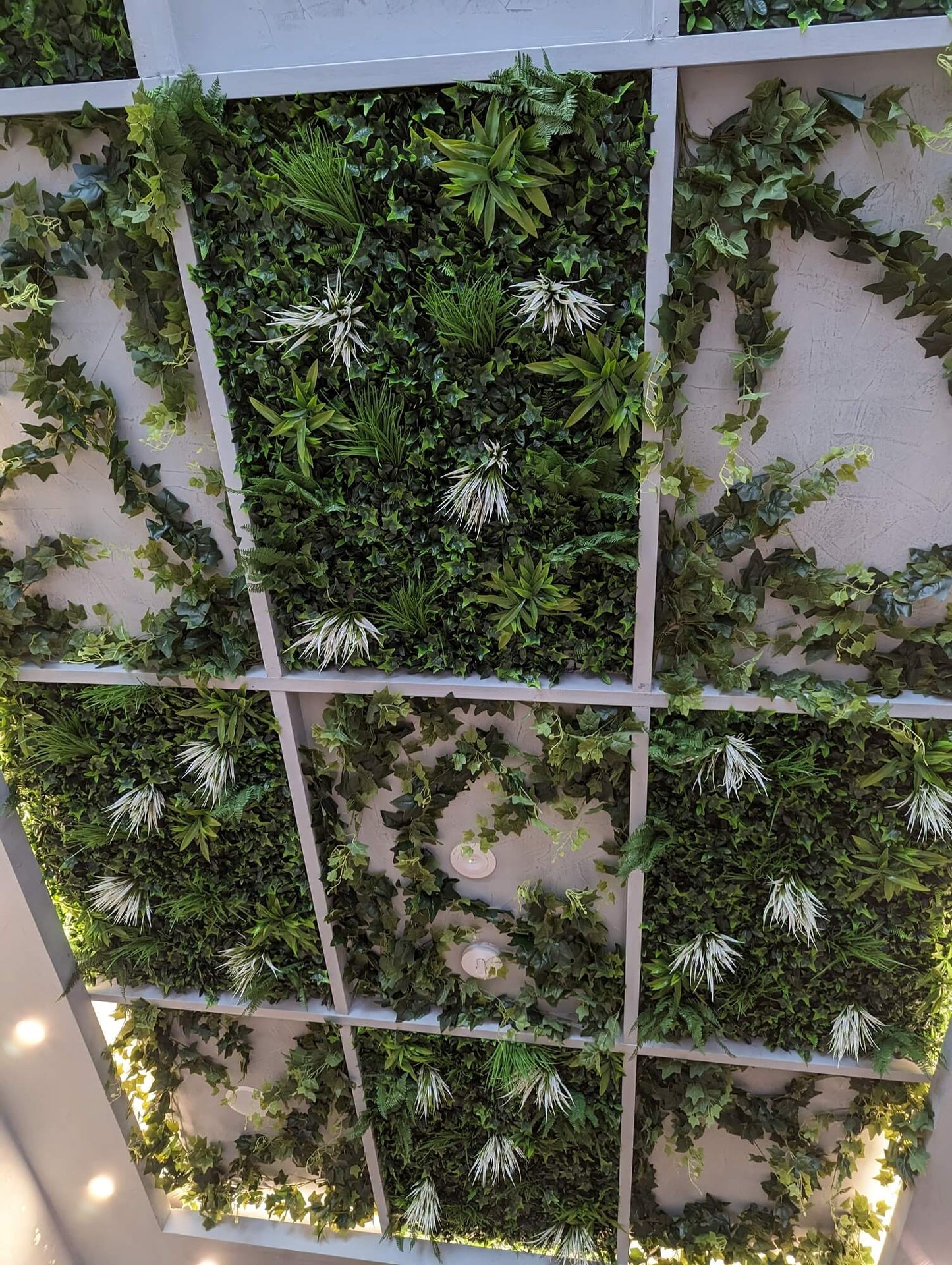 Long Two-Tone Ivy Garland UV Treated 190cm