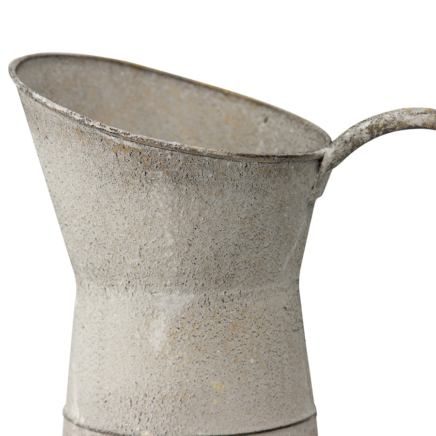Distressed Tall Garden Jug 42cm