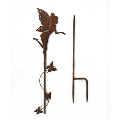 Set 2 Asst Fairy Garden Stakes 100cm
