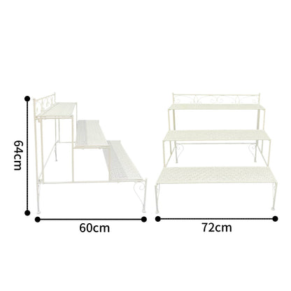 Bordeaux 3 Tier Potplant Stand 72cm