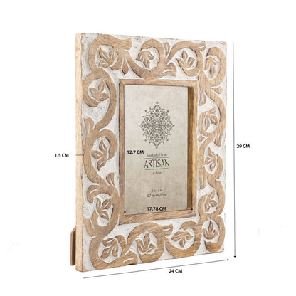 Handcrafted 5x7in 'Bold' Photoframe 29cm