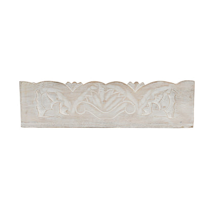 Handcrafted Carved Square Tray 30cm