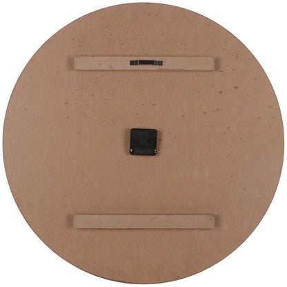 Emporium Slatted Aged Wall Clock 60cm