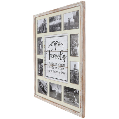 Family' Wall Hanging Photo Gallery Collage 55x59cm