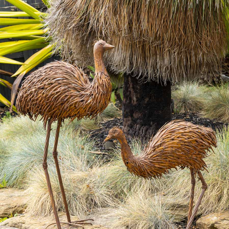 Xl Mum Emu Garden Statue 88cm
