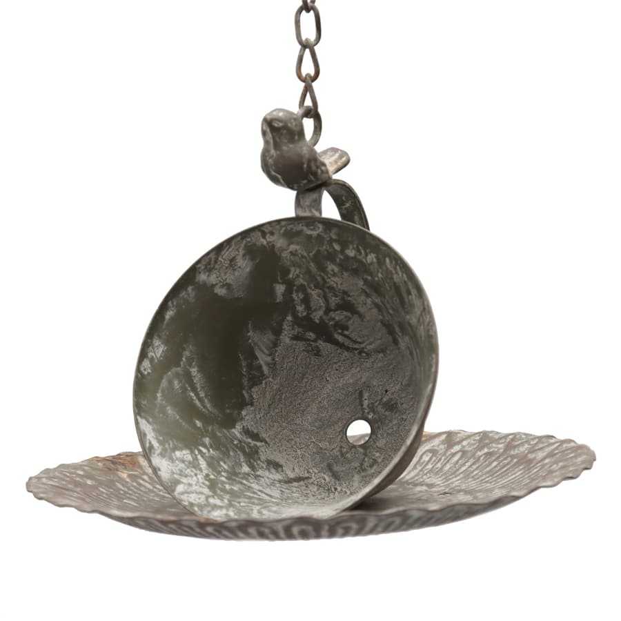 Hanging Cup Saucer Bird Feeder 57cm