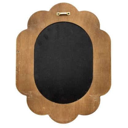 Smiling Sheep Framed Wall Art 39cm