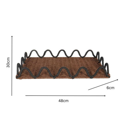 Designer Contemporary Tray 48cm