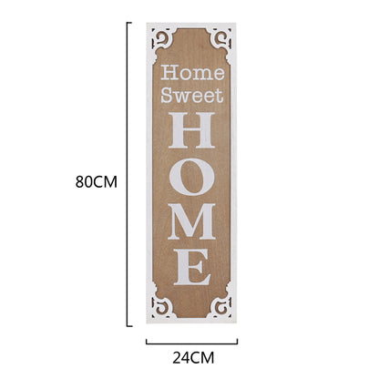80cm Hamptons Home Sweet Home Wall Art 80cm