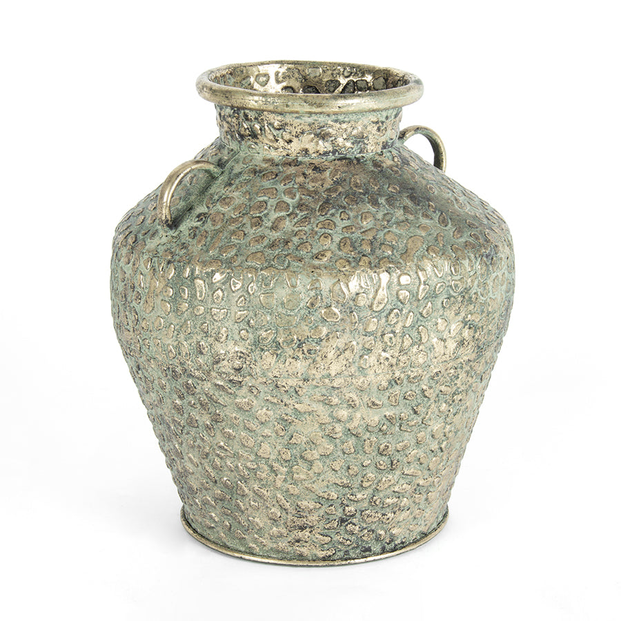 Hammered Urn-Antique Gold 30x35cm