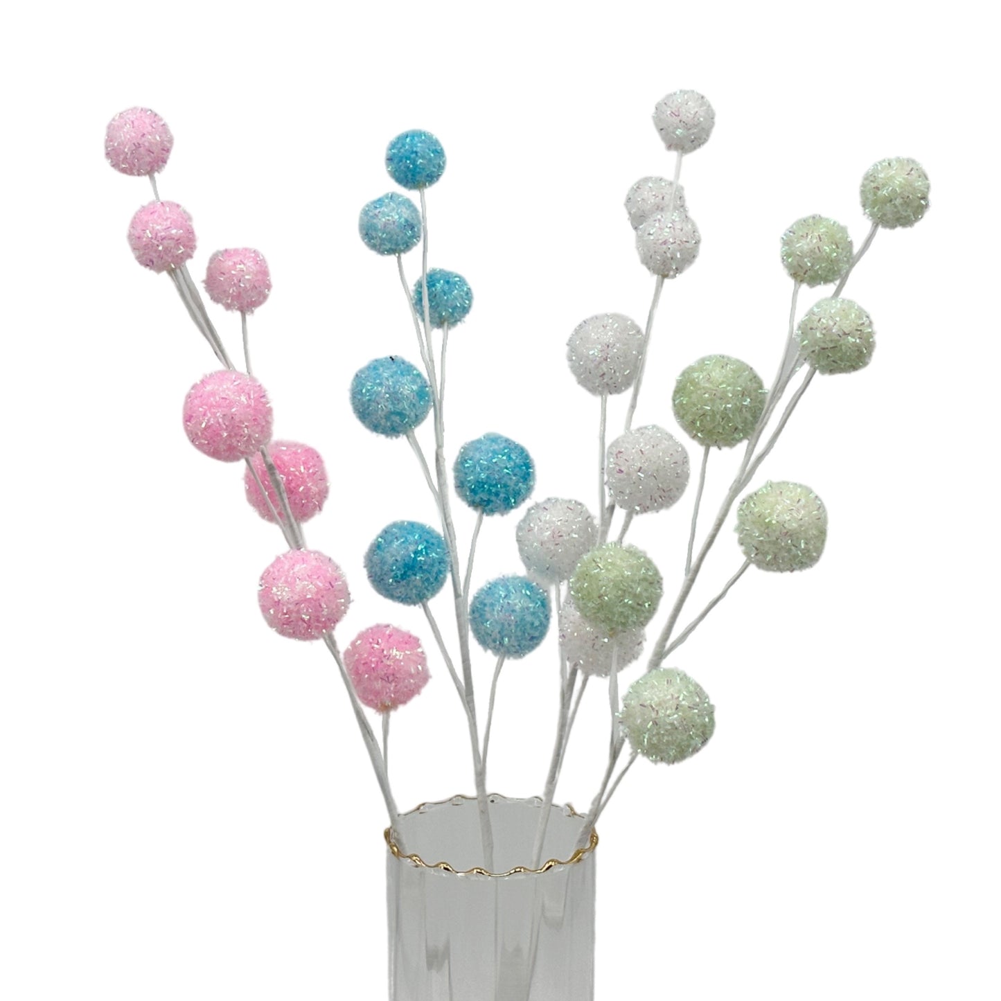 bulk 24 Candy Berry Spray 4 Assorted 5x60cm