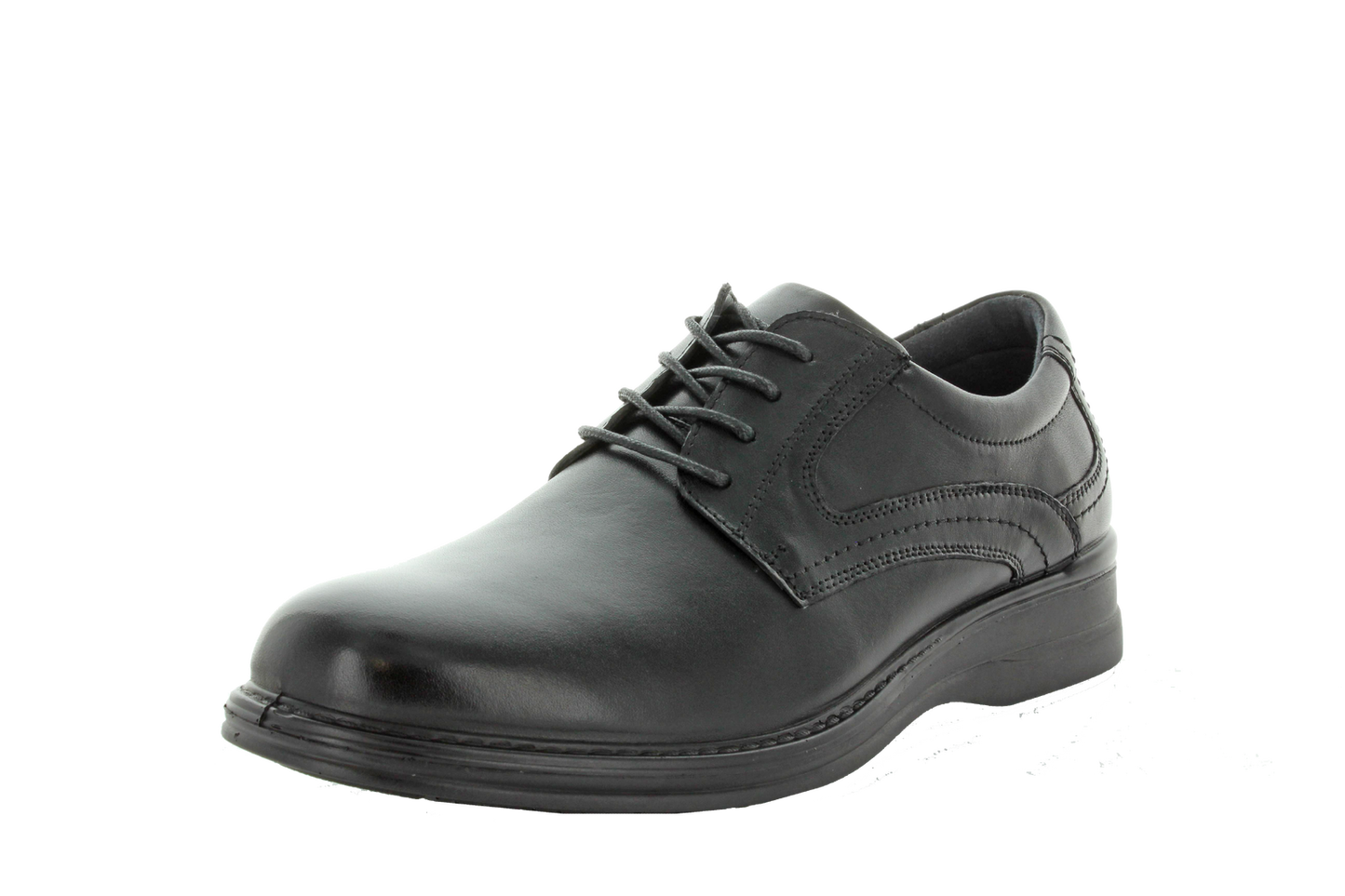 CHURCHILL Boy's TYRANT School Black Shoe 41EU