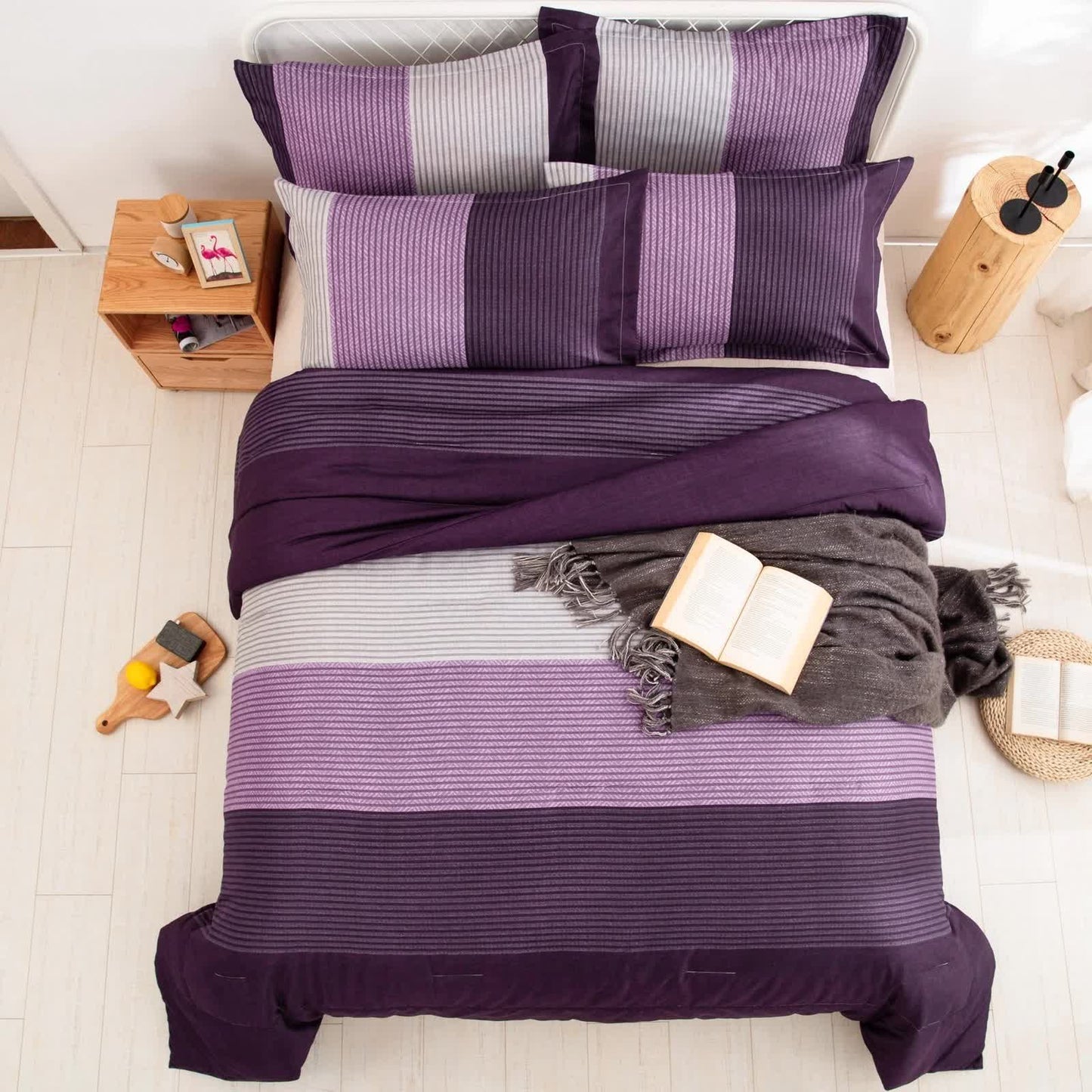 Urban Nest 3‑Piece Comforter Collection – Fresh Room Aesthetic