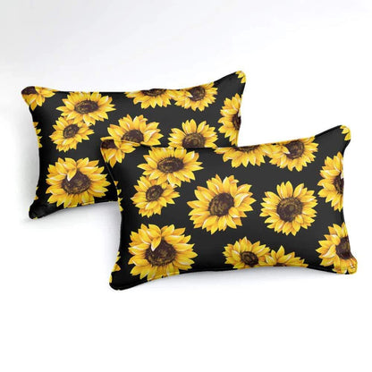 Scandi Dream soft floral Comforter Set – Soft Neutral 3‑Piece Look