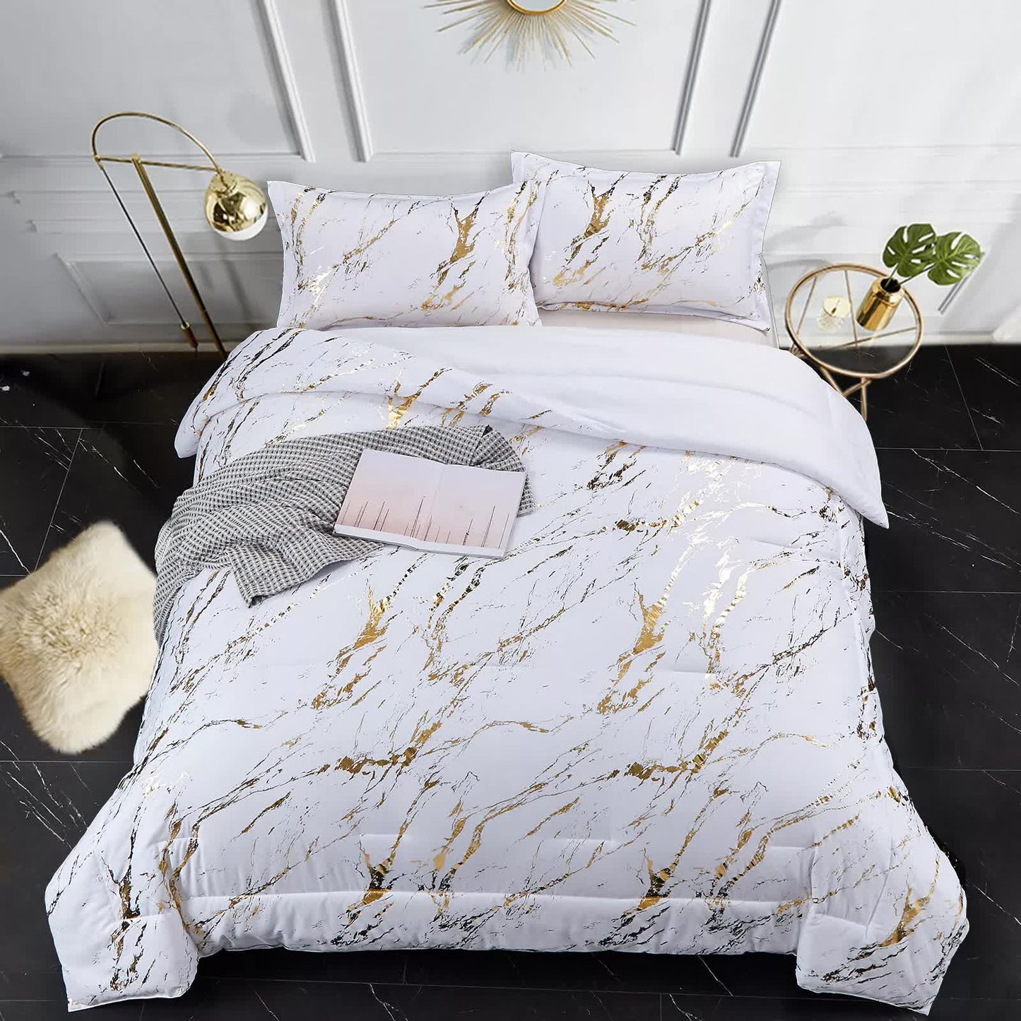 Cloud Rest Bedding Collection – Minimal 3‑Piece Comforter